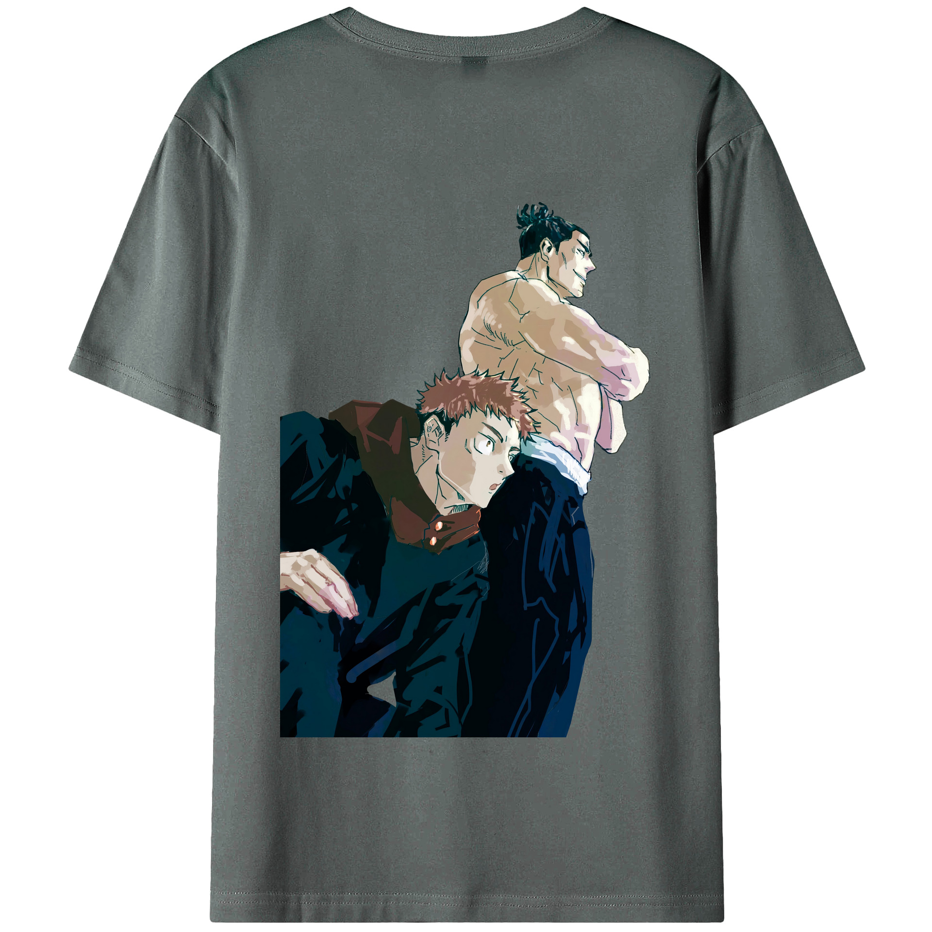 （画像用） 呪術廻戦 Jujutsu Kaisen 綿100％半袖Tシャツ（背面プリント）